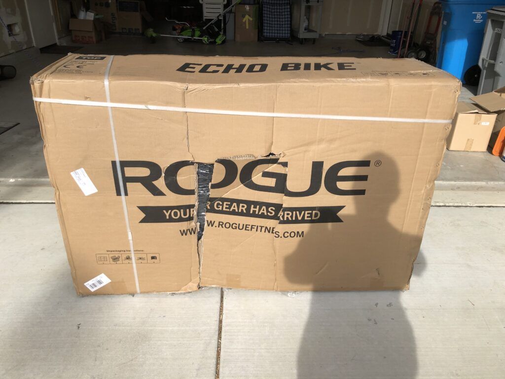 The arrival of my Rogue Echo Bike